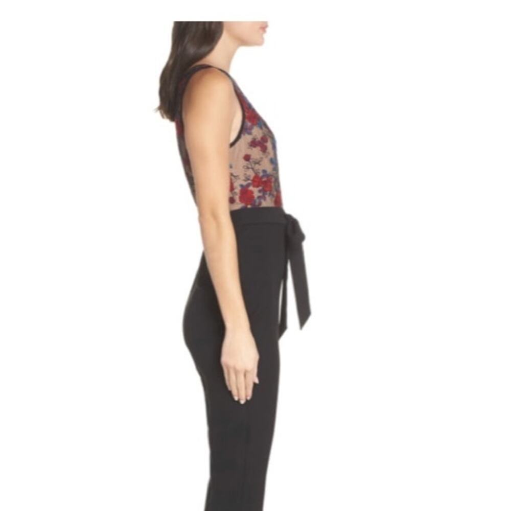 Floral Embroidered Jumpsuit HARLYN size medium - Picture 3 of 10